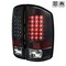 Spec-D Tuning 02-05 Dodge Ram LED Tail Lights Black, LT-RAM02JMLED-V2-TM LT-RAM02JMLED-V2-TM - alternate 1